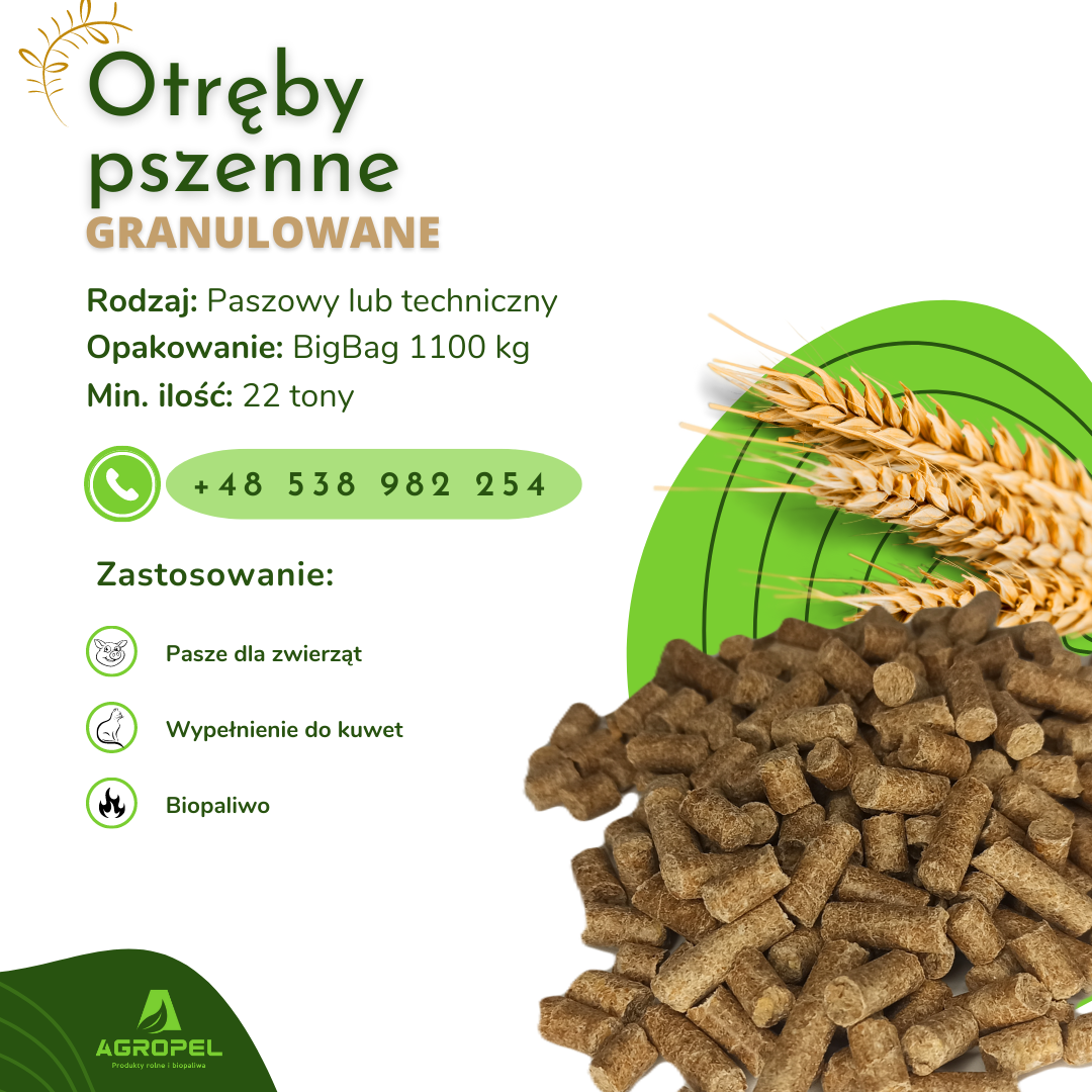 WHEAT BRAN GRANULATED