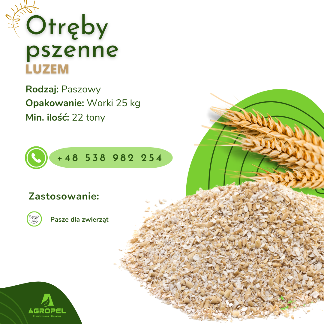 LOOSE WHEAT bran We offer loose wheat bran in continuous sale