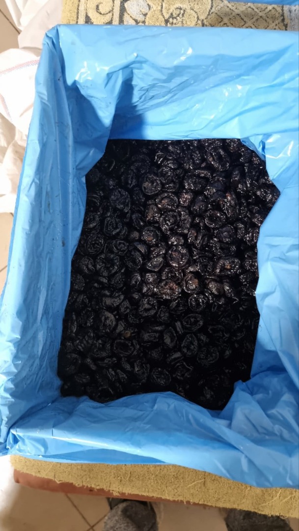 Prunes without pits, 5 kg package