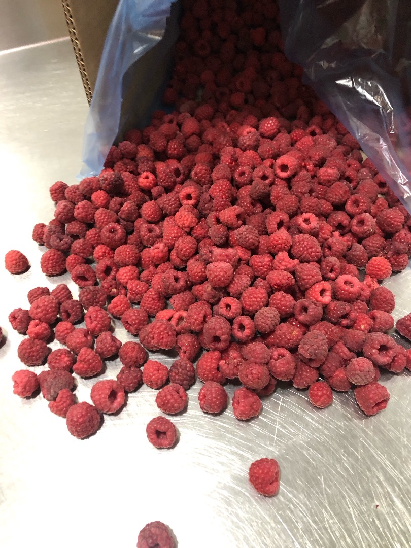 Raspberry, varieties Vilamet Class 1 Roland 90:10 Origin Serbia Boxes 12/1