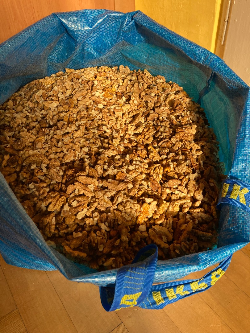 I will sell natural hand-peeled walnuts - PLN 22 per kg
