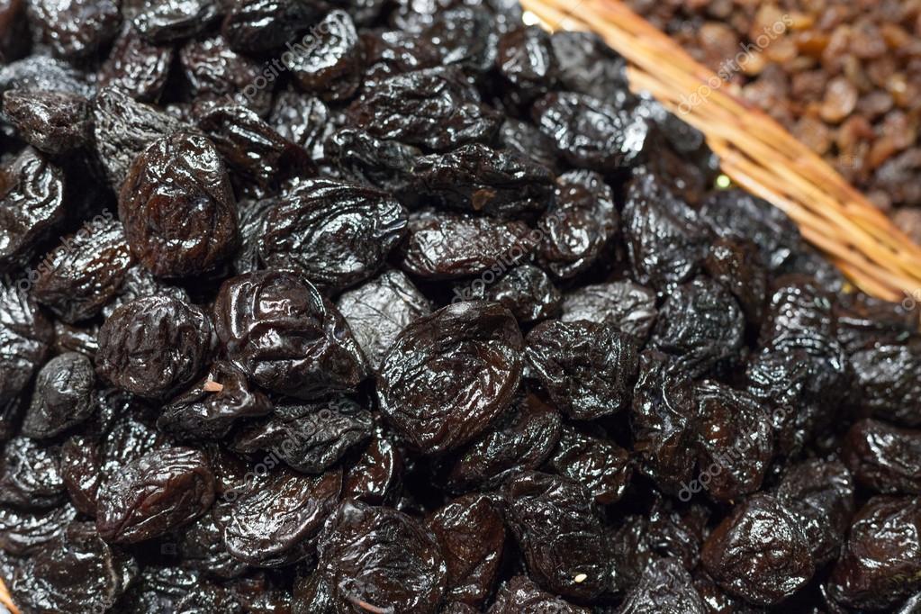 Dried plum, top quality, gas-dried without smoke