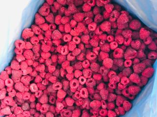 I will sell whole frozen raspberries (90/10) in boxes