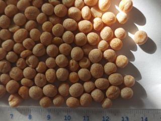 Yellow round peas and halves Certificate and laboratory analysis