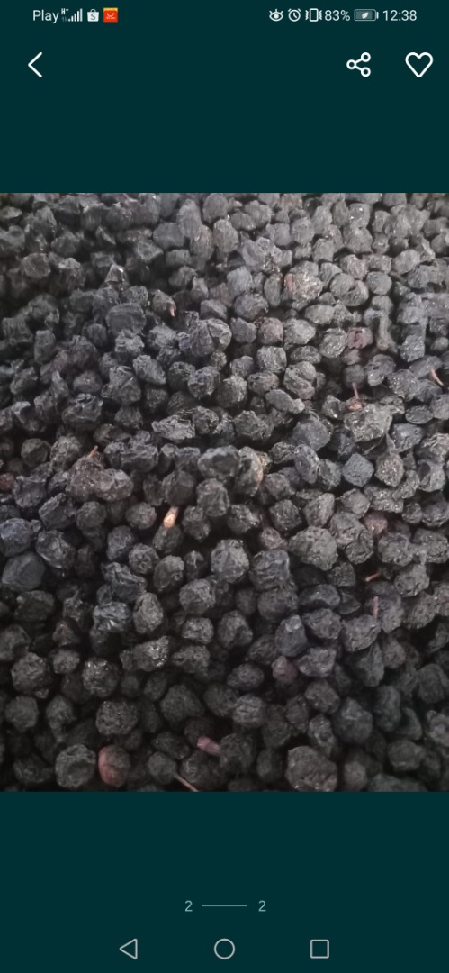 I have dried, cleaned aronia for sale