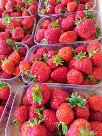 Dessert strawberry available from the end of May to November