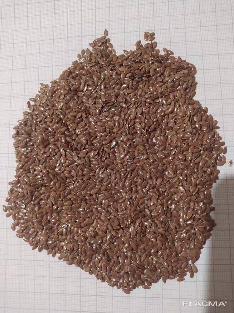 The company offers brown flaxseed for sale
