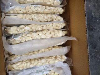 Fresh delivery of Egyptian garlic with long haulm, 20kg