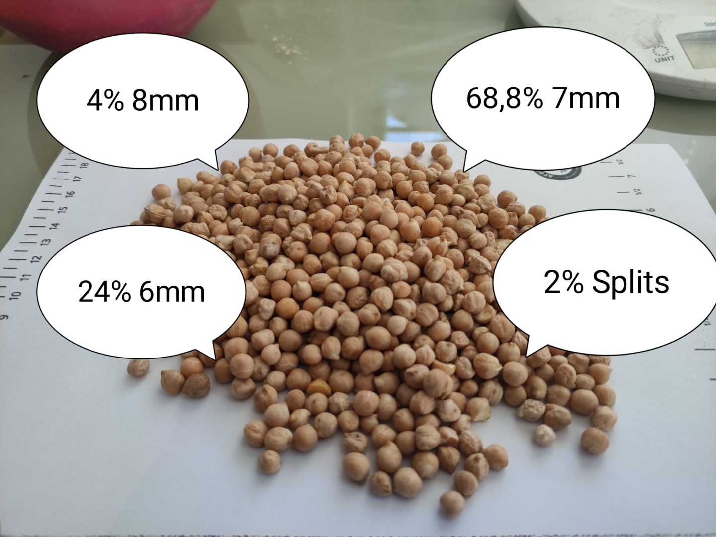 We are agricultural producer&processor company in Bulgaria and we are in chickpeas business more than ten years