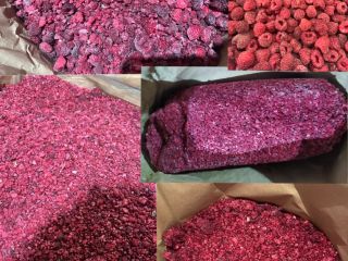 Original frozen raspberry 80/20 for further processing - 1.80