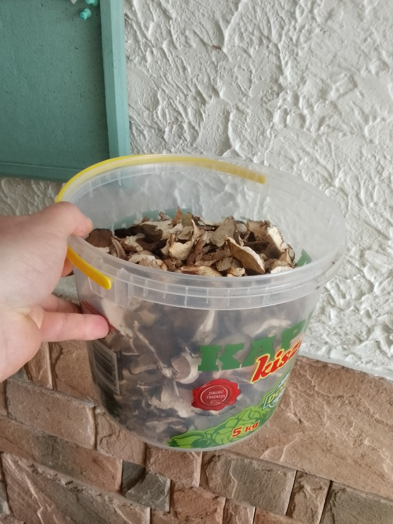 I will sell dried mushrooms this year
