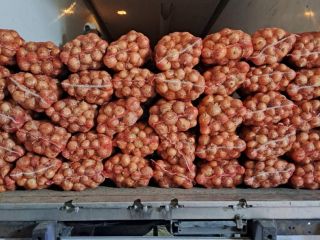 I am selling 300 tons of onions caliber 5+
