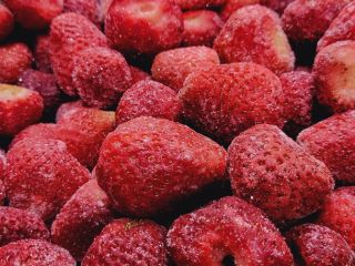 I will sell a frozen Polish strawberry without a