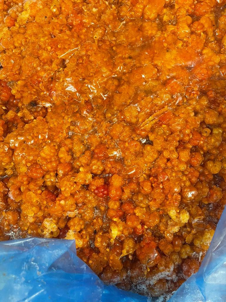 IQF Cloudberry Packing 15kg block Origin Finland price EXW