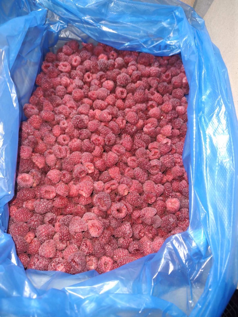 Frozen raspberries for sale