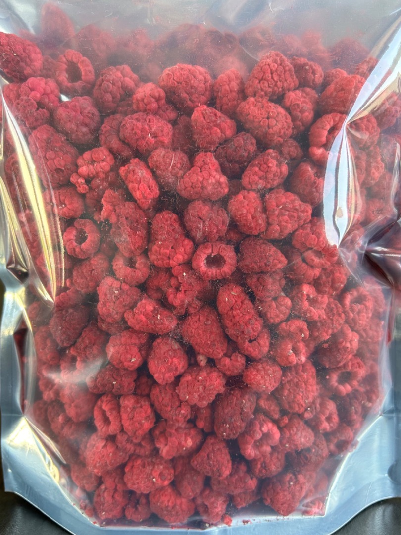 frozen raspberry