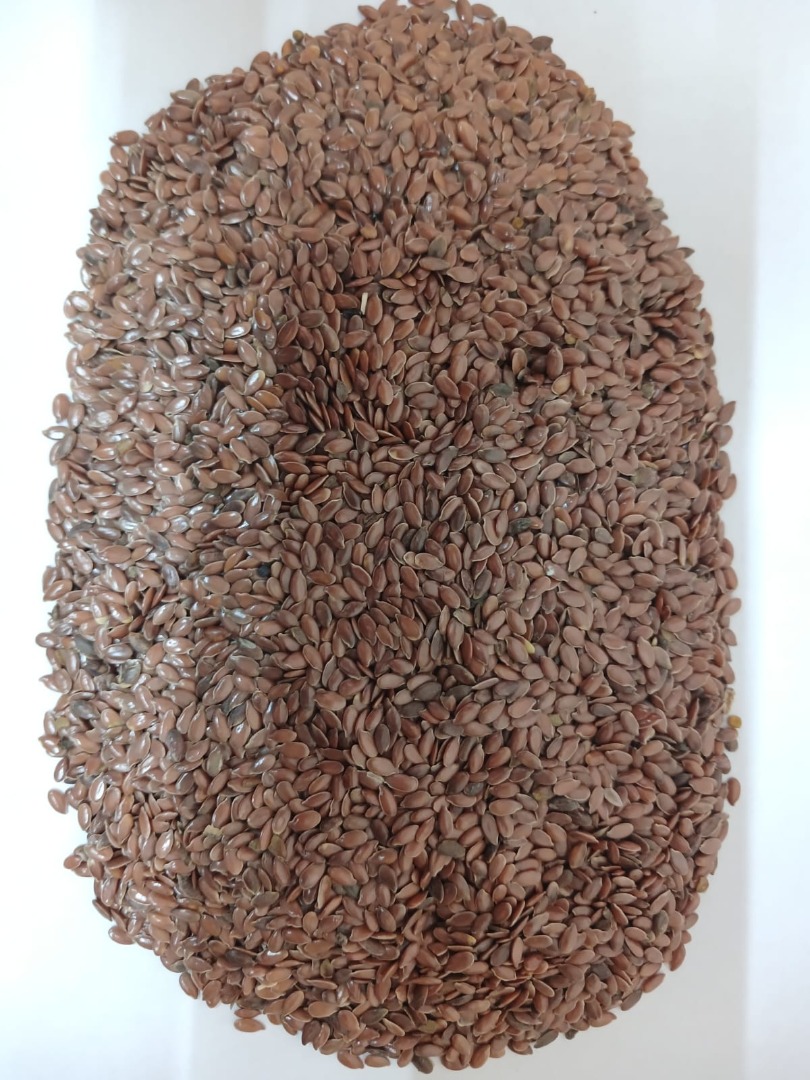 Brown linseed harvest 2023 Purity 97-98% Humidity max 8% Oiliness - 41.9% Wholesale only, minimum 20-22 tons