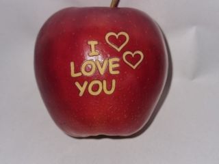 Valentine's Day apples! Apples for Valentine's Day! I will