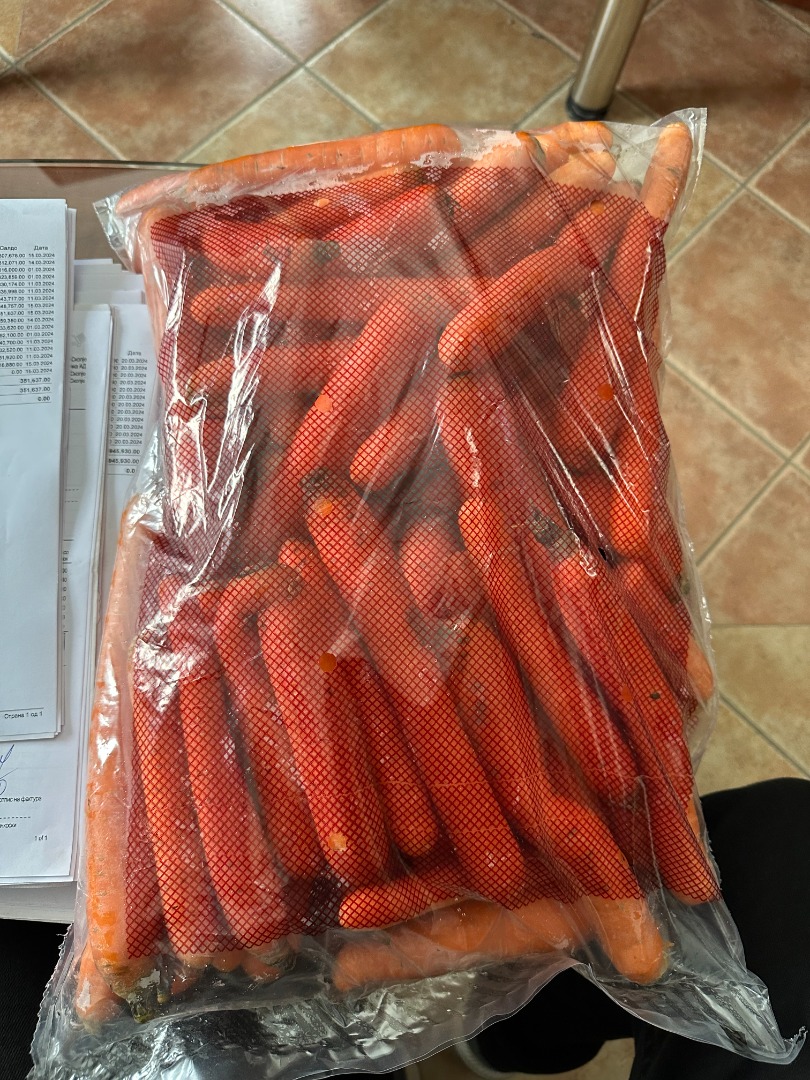 fresh carrots