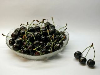 Bitter black cherries. Available quantity approximately 500 kilograms.