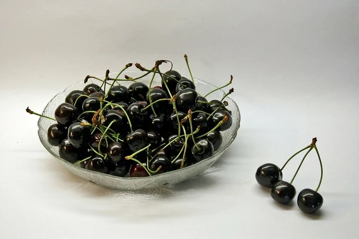 Bitter black cherries