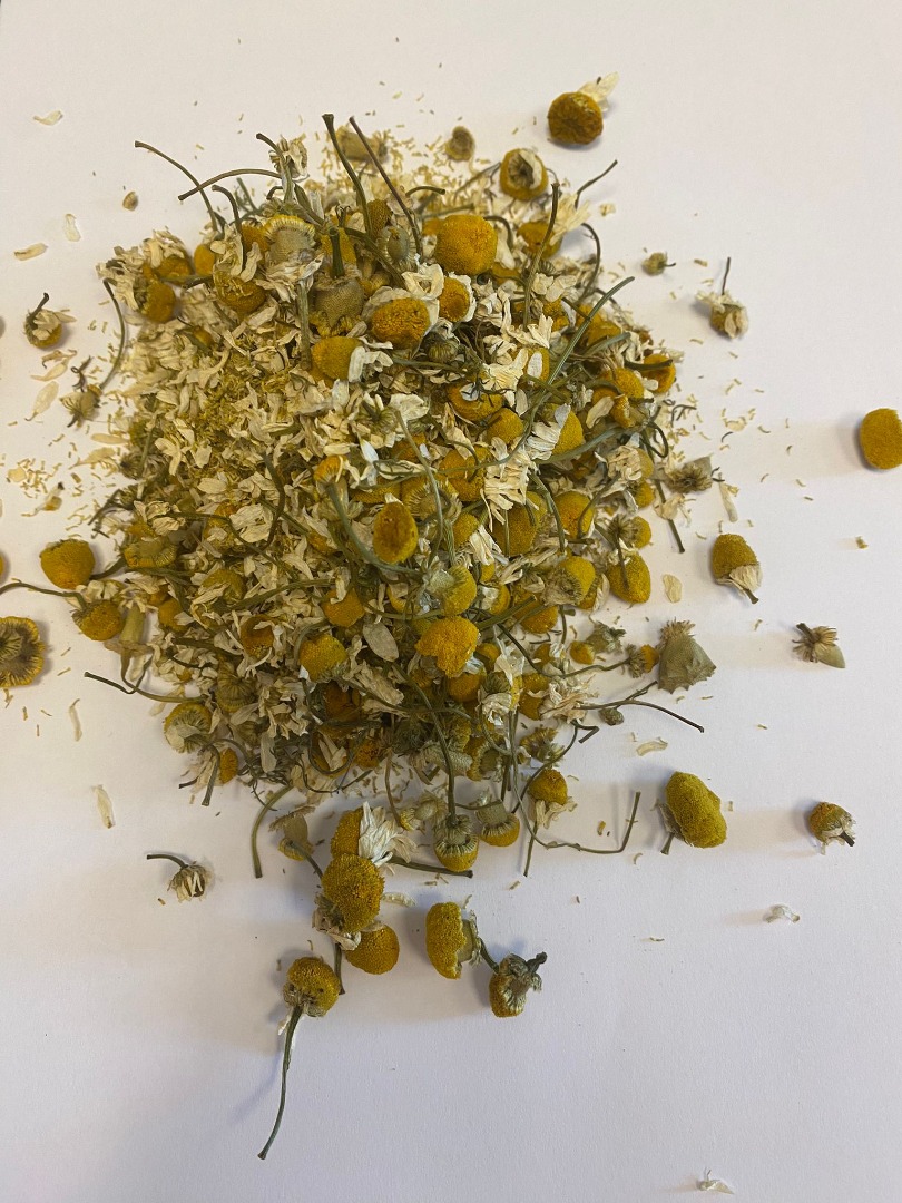 We offer for sale a dried chamomile basket