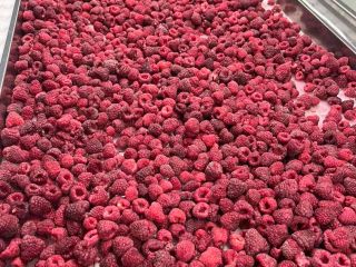 I have an unlimited amount of frozen raspberries for