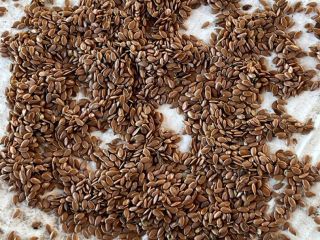 Brown linseed Brown flax, oily Moisture: 6.4% Contamination: 1.8%