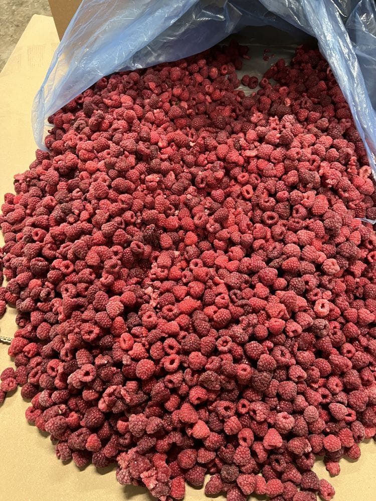 We offer you frozen raspberries 80/20 for sale