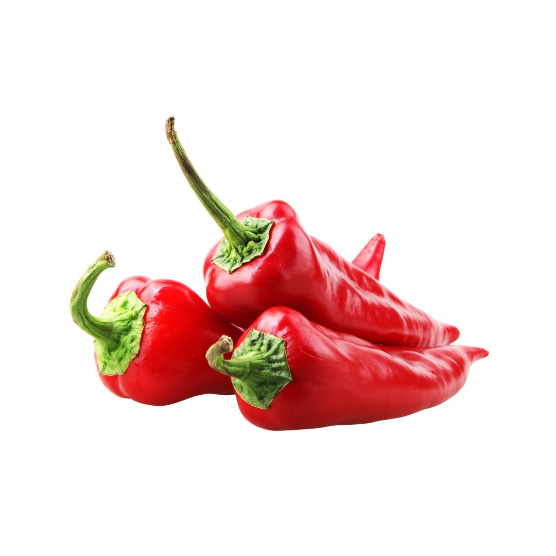 Available Organic Red Sweet Pepper
