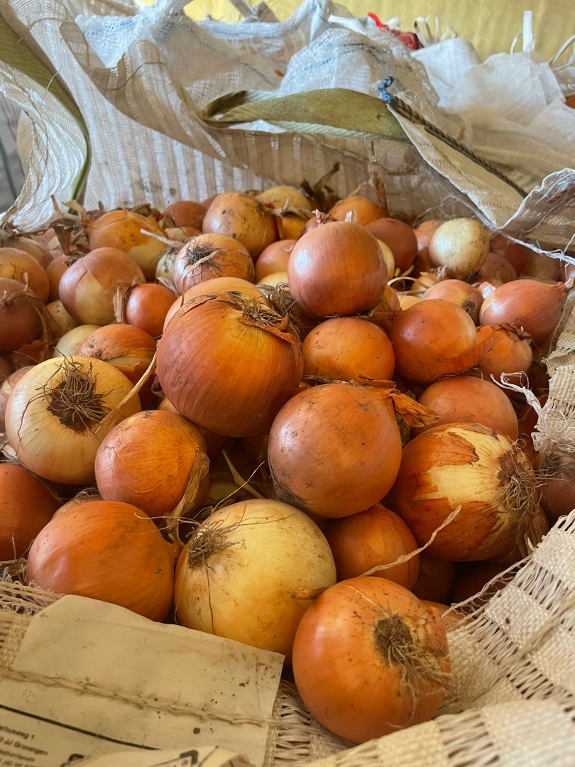 * Yellow onions * Bejo Legend seeds * calibre 40-70 mm / 45-75 mm * origin of the goods is EU / Romania * harvested August – September 2024 * can be in big