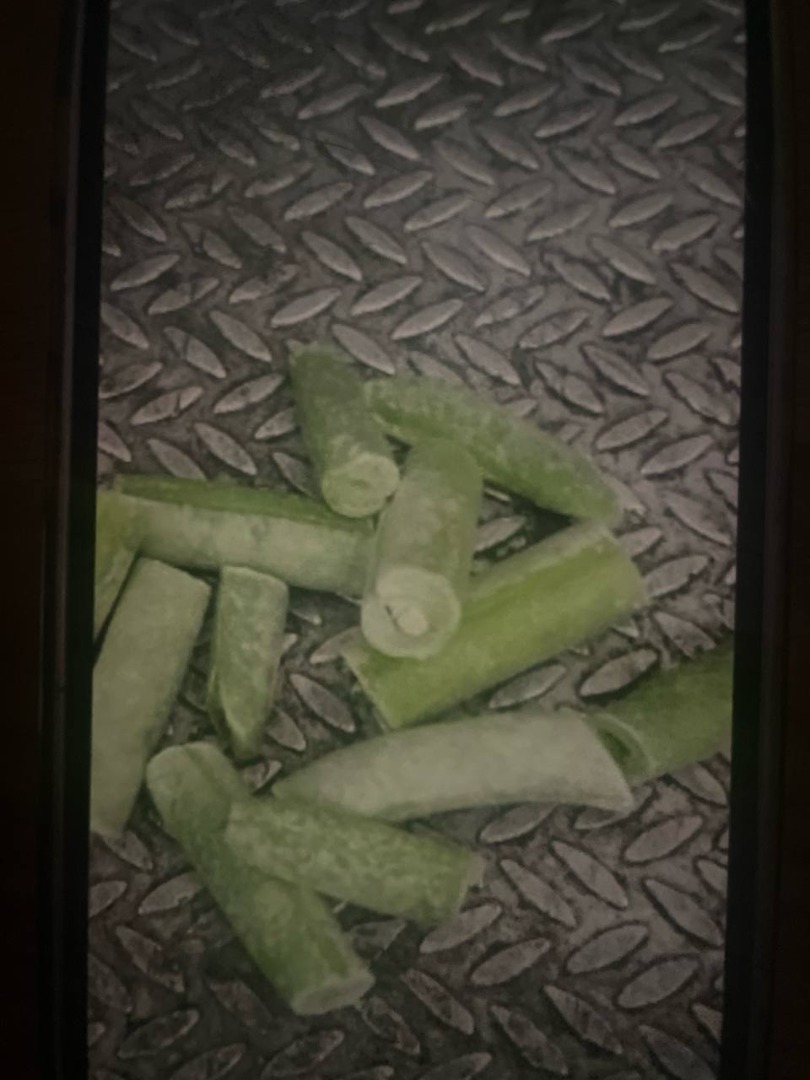 Green beans, frozen, cut, 26 mm caliber