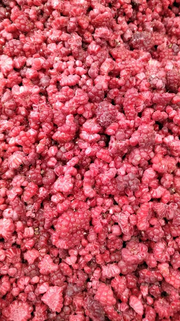 I have for sale frozen raspberries, 25 kg bag, 2.2 EUR/kg