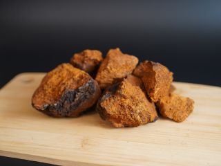 We offer high-quality dried chaga (birch mushroom) in bulk.