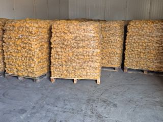 Hello, I will sell, for example, a potato packed