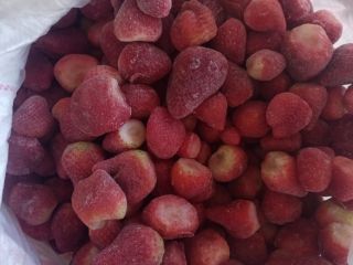 Frozen strawberries first class with the best quality and