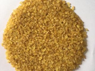 We offer bulgur (coarse and medium size) Country of
