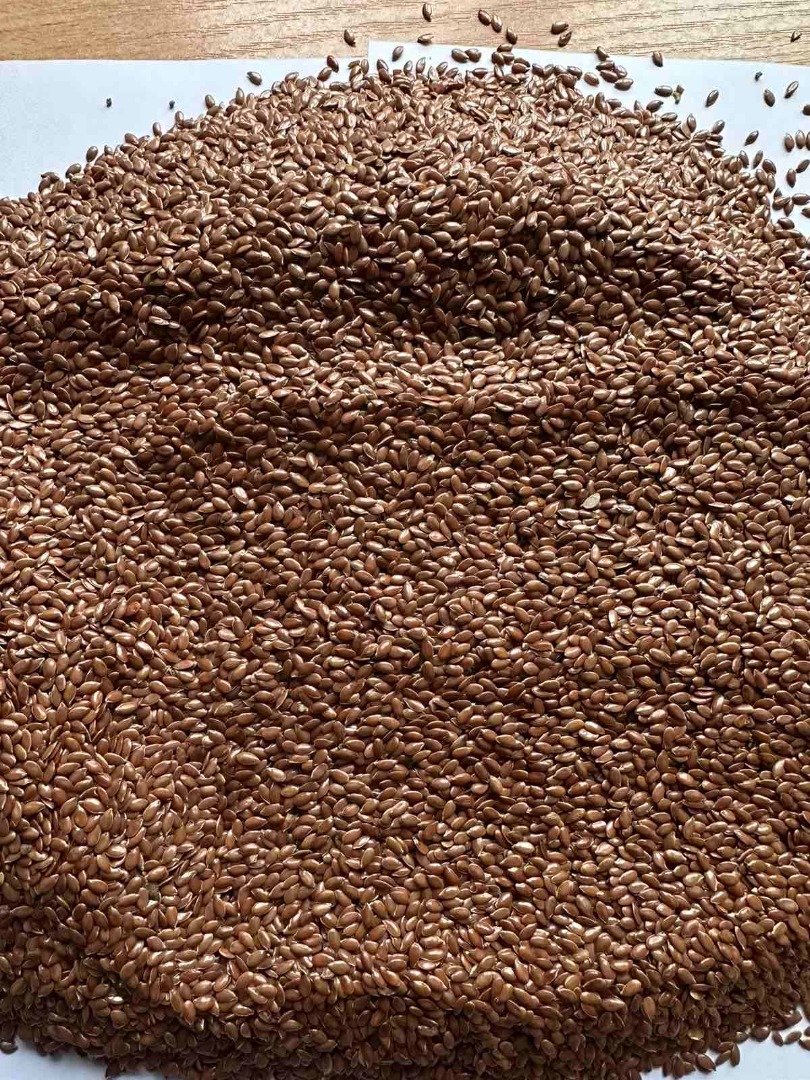 We sell oil flax harvested in 2025