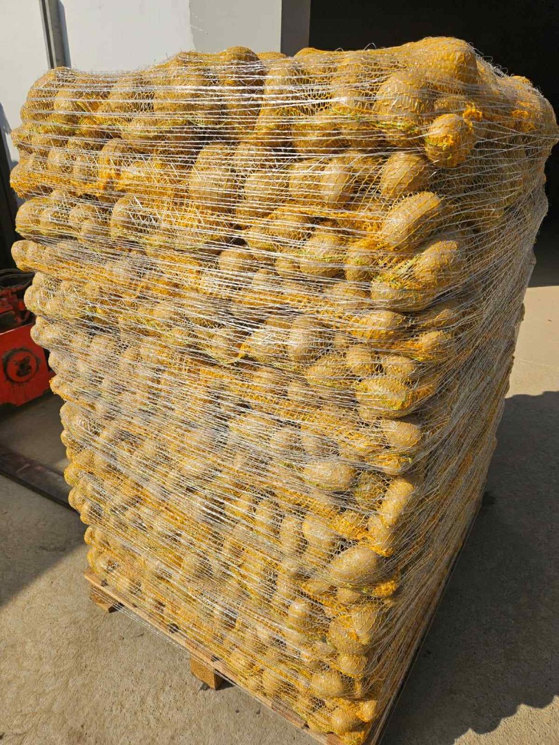 We sell potatoes in large quantities, in various varieties