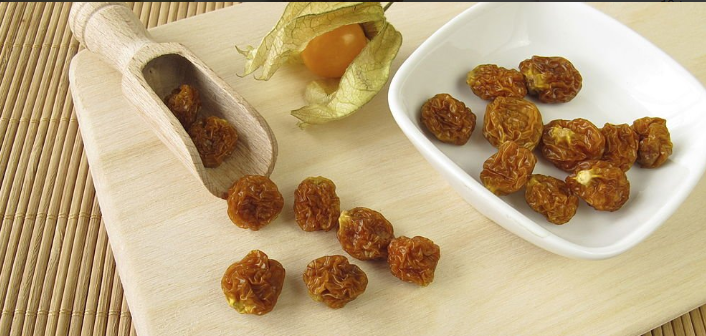 Dehydrated Gooseberry – Colombian Golden Berry Commercial name: Dehydrated Gooseberry Technical name: Physalis peruviana L