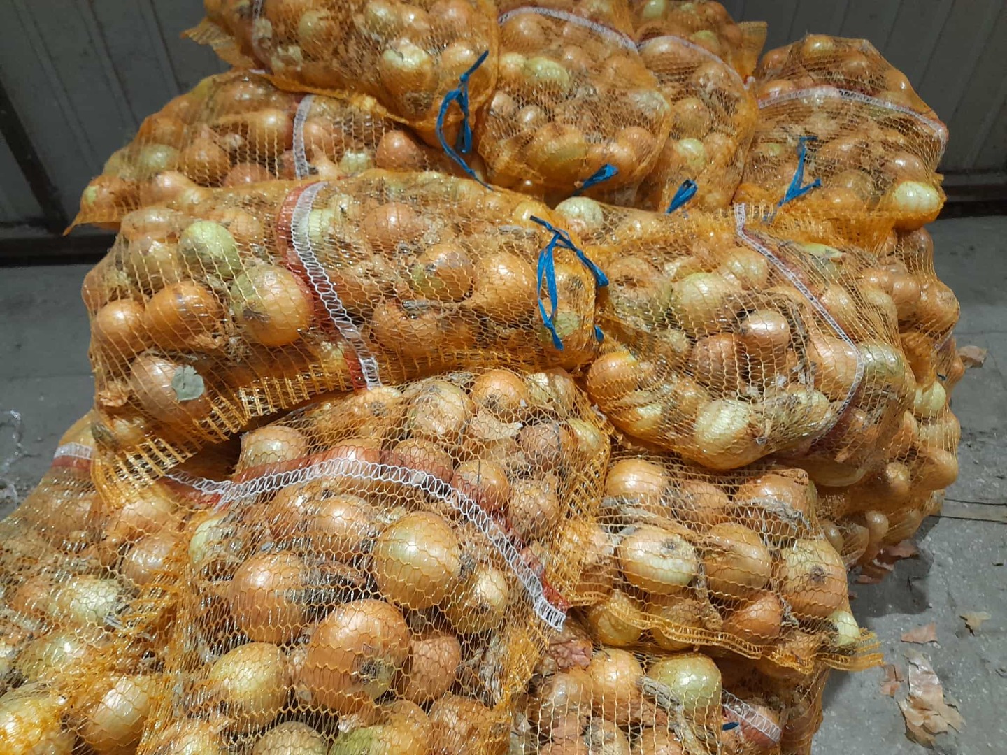 I have 50-60 tons of yellow onions