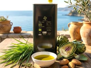 I'm selling wholesale, cold-pressed extra virgin olive oil. It