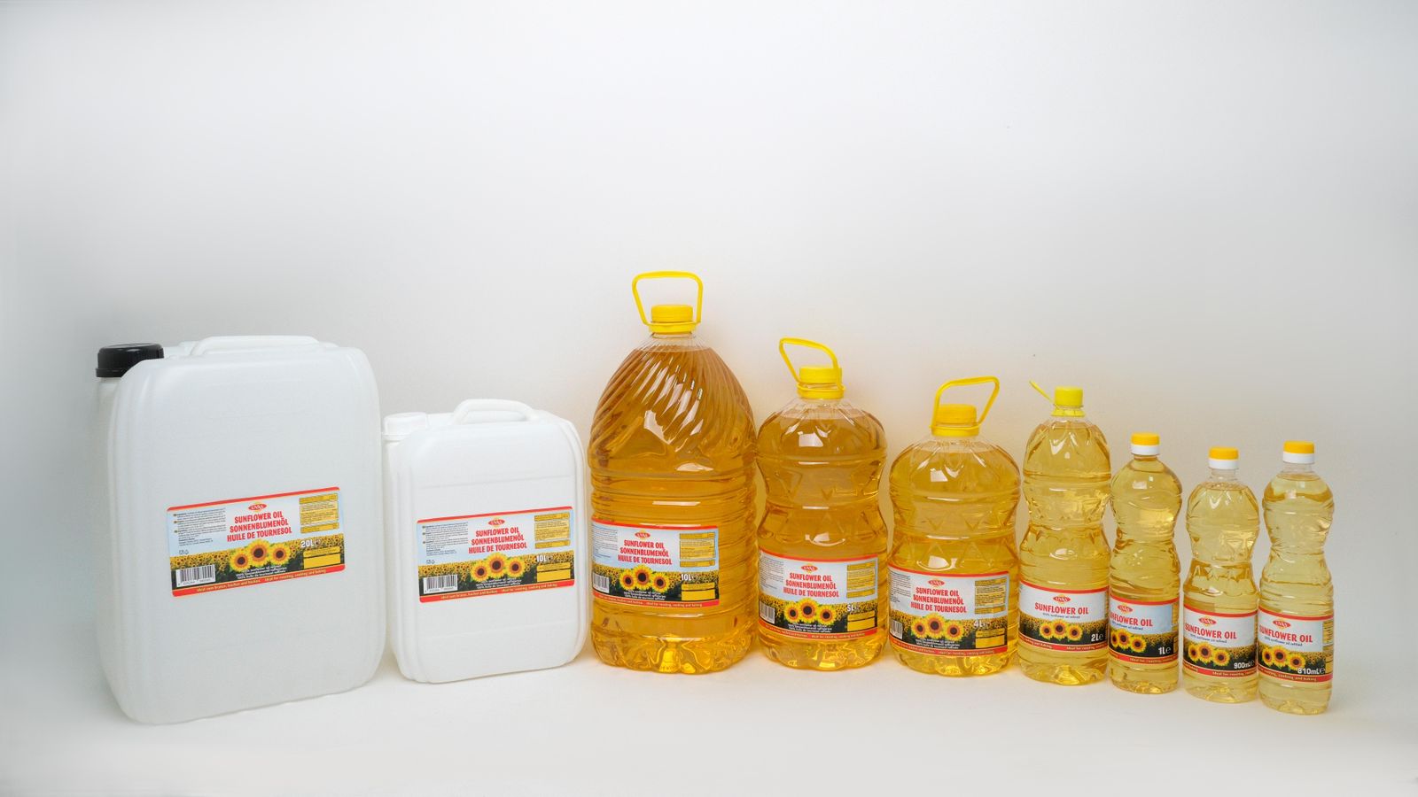 Refined, deodorized, and winterized sunflower oil Frying oil E900 (Pure refined sunflower oil with antifoaming agent E900)