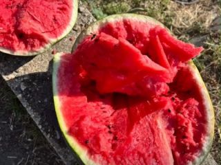 Watermelon, near