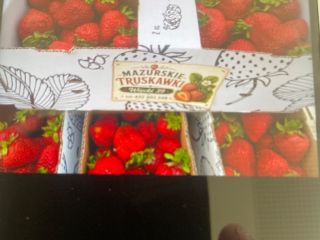 Freshly made San Andreas strawberries Very nice