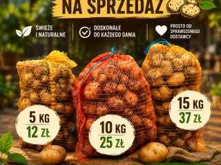 The potatoes are organically grown without any fertilizers. Prices