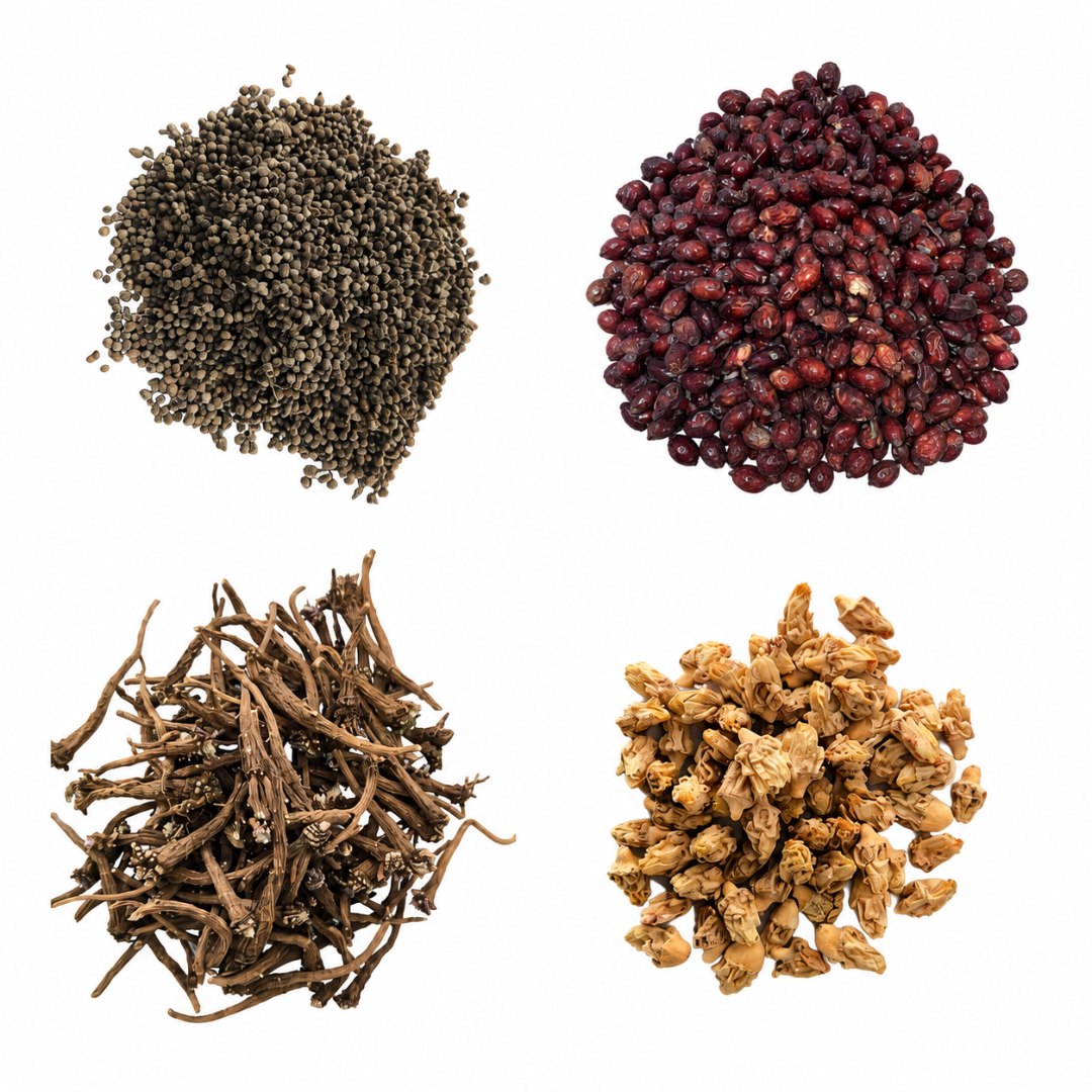 Organic and conventional herbs