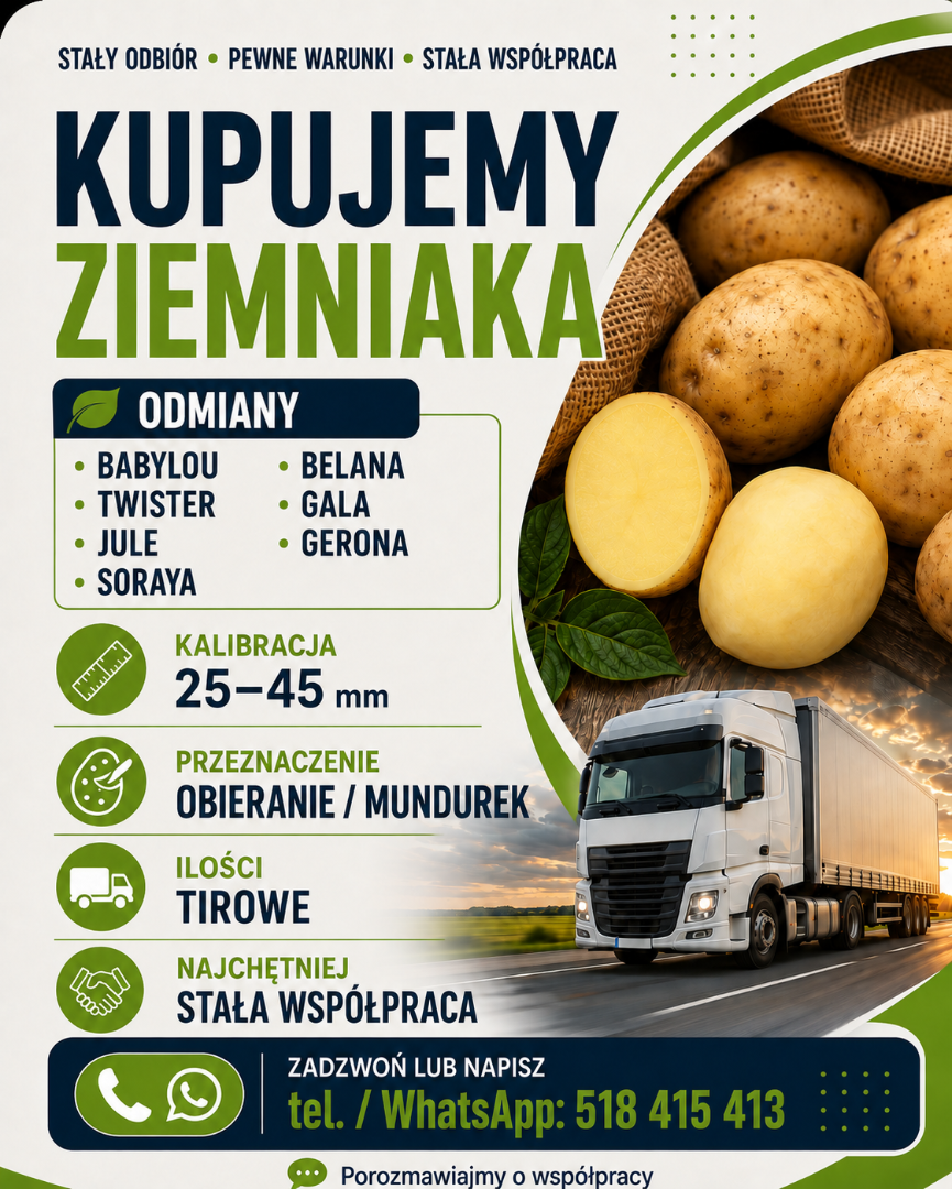 I will buy potatoes in the 25-45 mm calibration