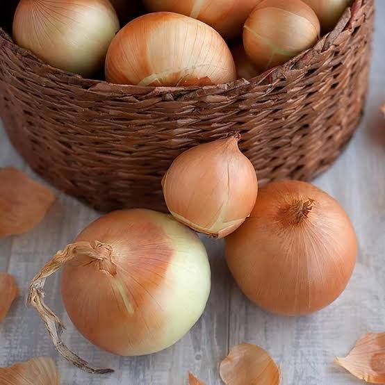 Fresh, organic, premium white onion