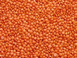 Red Lentils: The Red Footballs are also made from